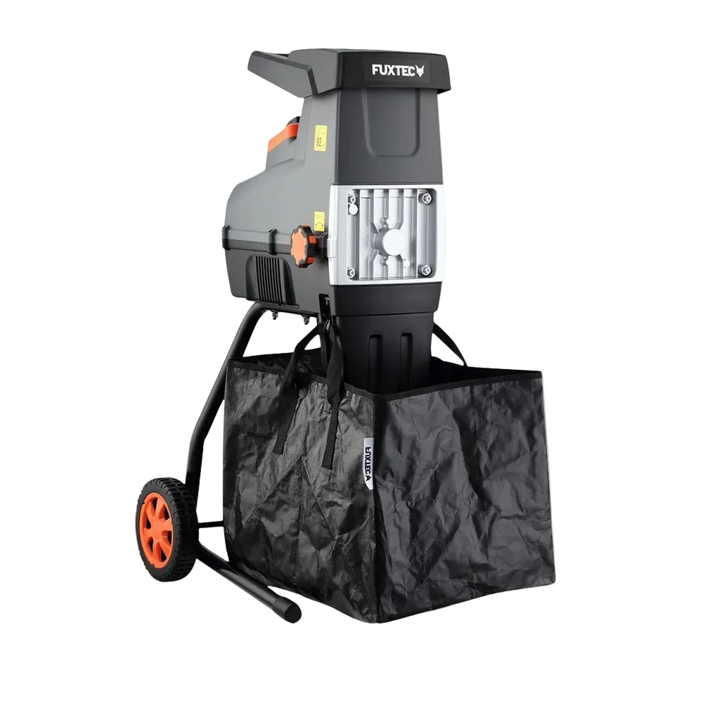 Broyeur de végétaux silencieux 2800 W – 44 mm | FUXTEC FX-EGH2800T